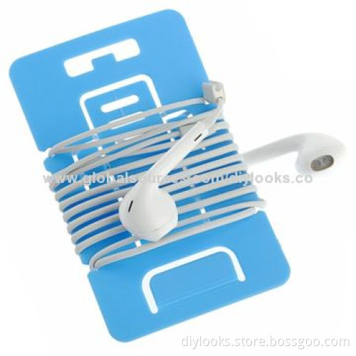 Explosion-proof Tempered Glass Film with Holder Earphone Winders for iPhone 5New